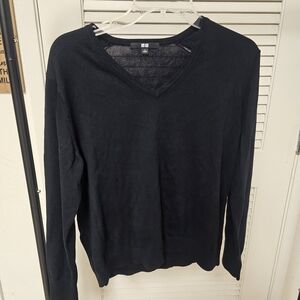 Uniqlo Black Knit Top
